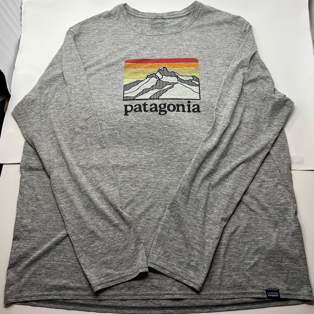 PATAGONIA Capilene Cool Daily Graphic Long Sleeve Shirt flaw